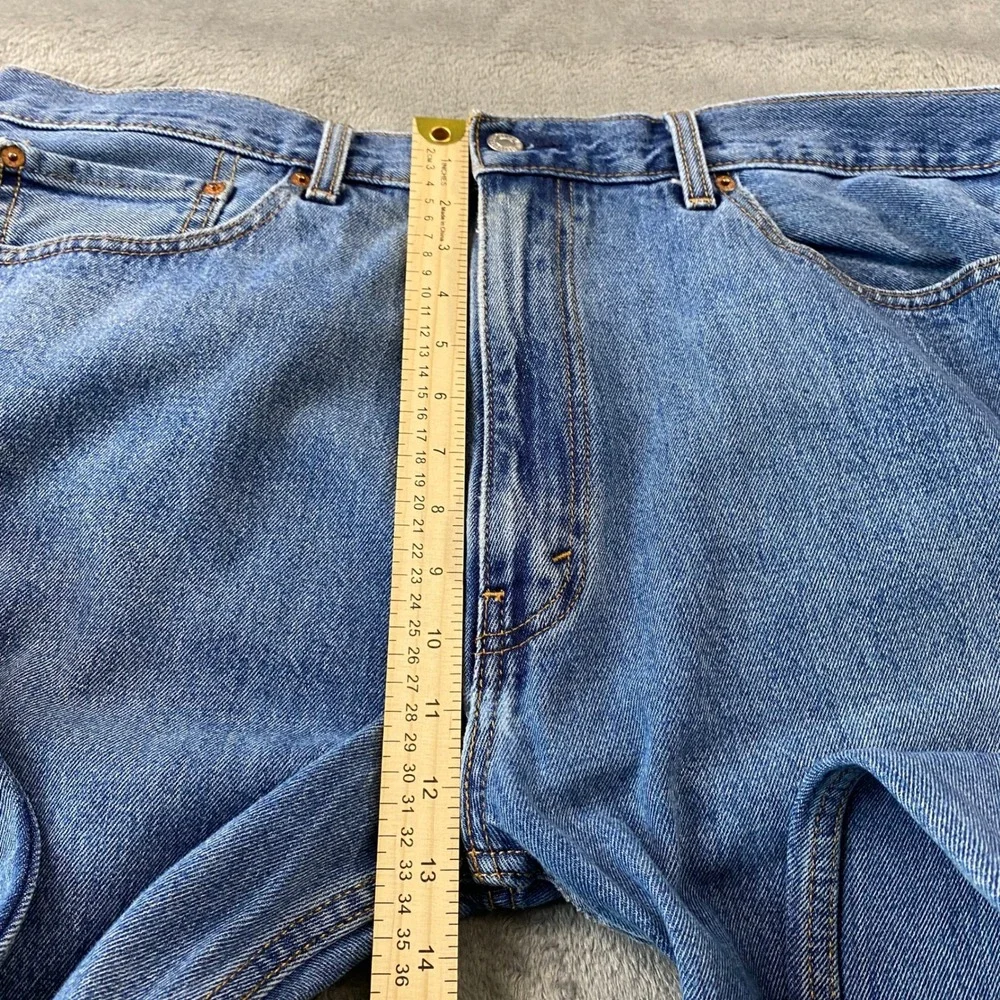 Levi's 505 Jeans Mens 40x30 Blue‎ Regular Fit Straight Leg Medium Wash Denim